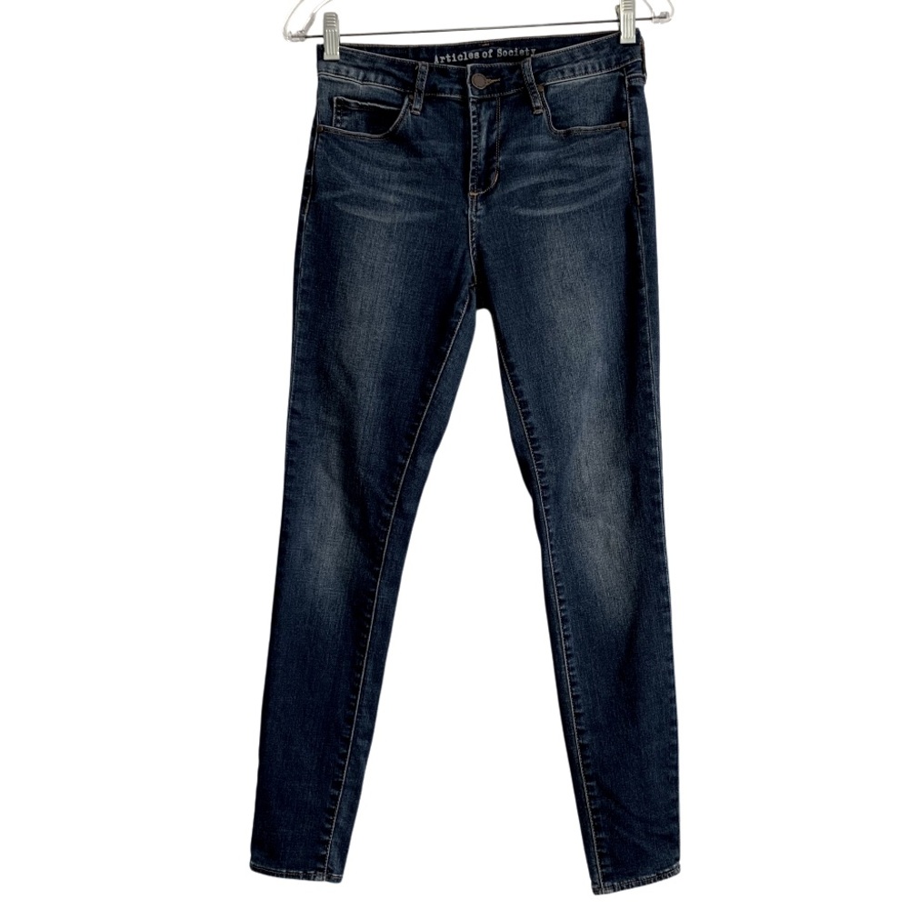 Articles of Society Blue Ridge Wash Skinny Jeans